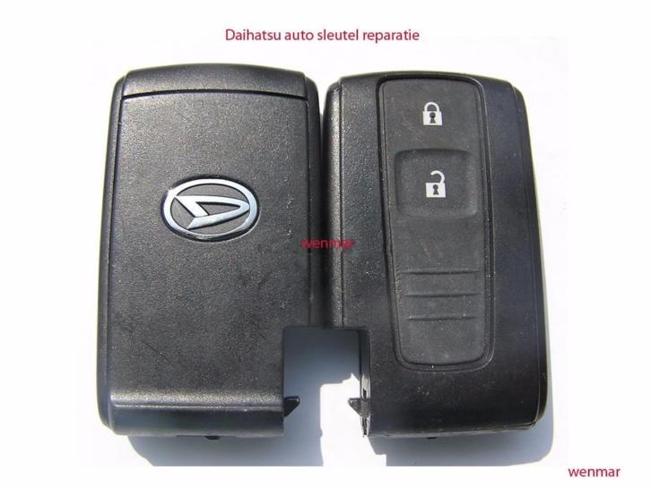 Daihatsu autosleutel reparatie printplaat microswitch knoppe