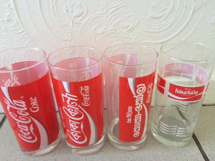 Coca Cola glazen