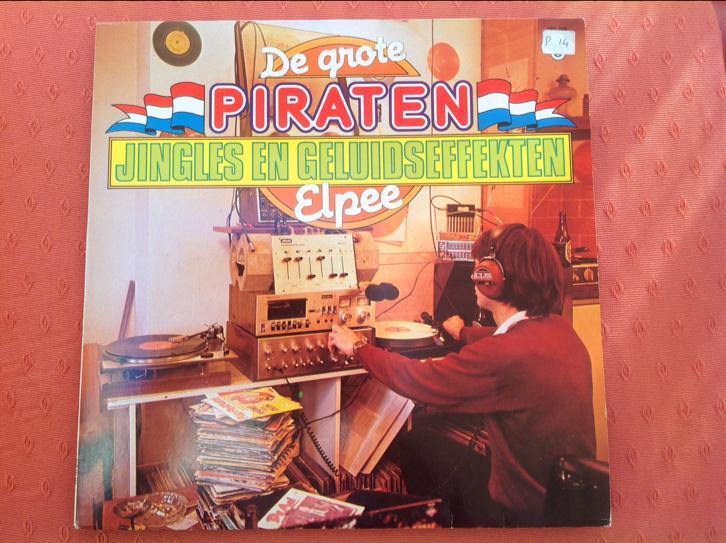 De grote piraten jingles en geluidseffecten LP 1981