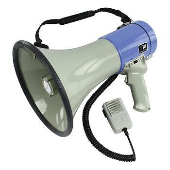 25 W megafoon met afneembare microfoon garantie budgetkoop