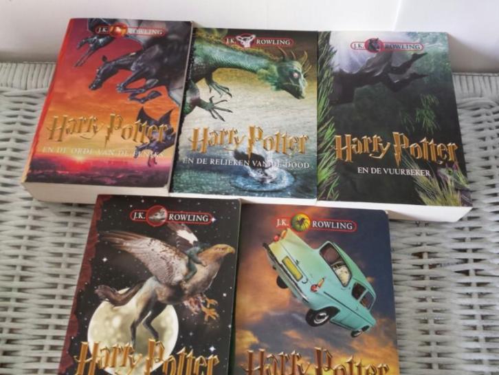 5 Harry Potter boeken in 1 koop!