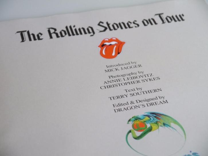 boek, the Rolling Stones on tour 1978