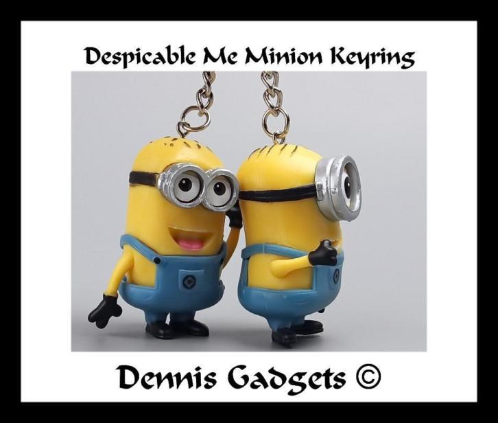 Dennis Gadgets: Minion sleutelhangers div. modellen
