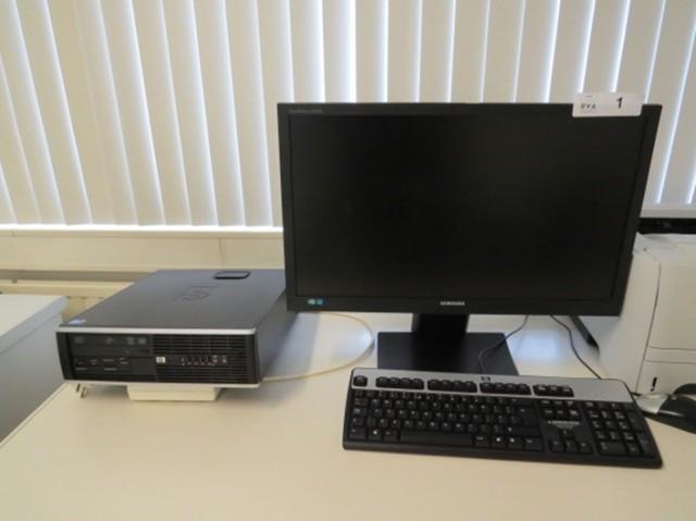 Online veiling van o.a: HP desktop PC's (22531)