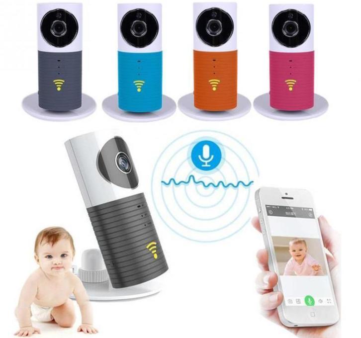 Cleverdog wifi-babyfoon / beveiligingscamera in 4 kleuren