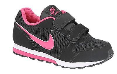 Nike Md Runner 2 Lage Kinder Sneakers Zwart - Maat: 27.5,