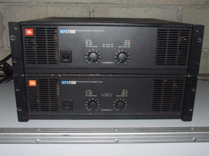 JBL MPA-1100 stereo amplifier 2x 1320W / 4 Ohm