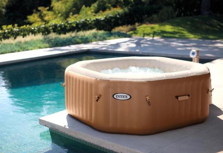 Intex Pure Spa octagon jacuzzi 4 persoons 28414 | NU €479.00