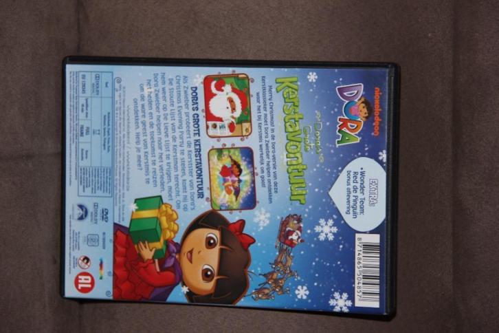 zgan: Dora dvd's Kerst, Land van Kristal, Danst te hulp