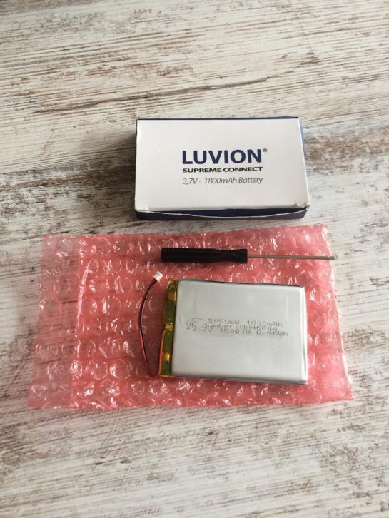 Luvion Supreme Connect batterij / accu