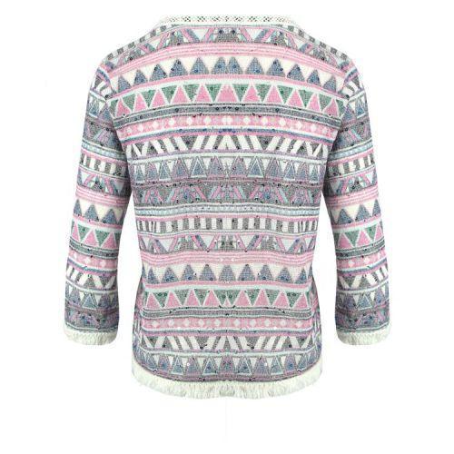 Cardigan Aztec Pastel - Blazers & Jackets #22