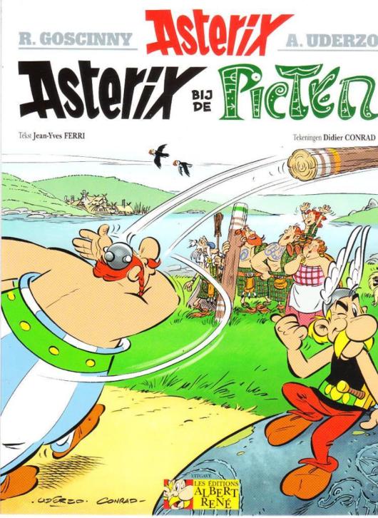 heel veel delen uit de reeks Asterix en Obelix