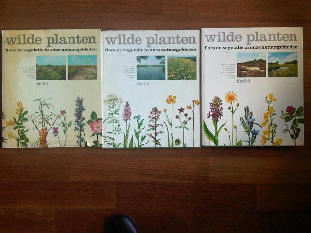 Wilde planten 1,2 en 3 Boeken zijn in goede staat