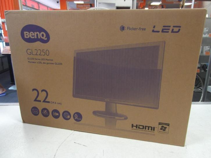 Nieuw BenQ GL2250 22" LED Monitor / HDMI / Compleet in doos