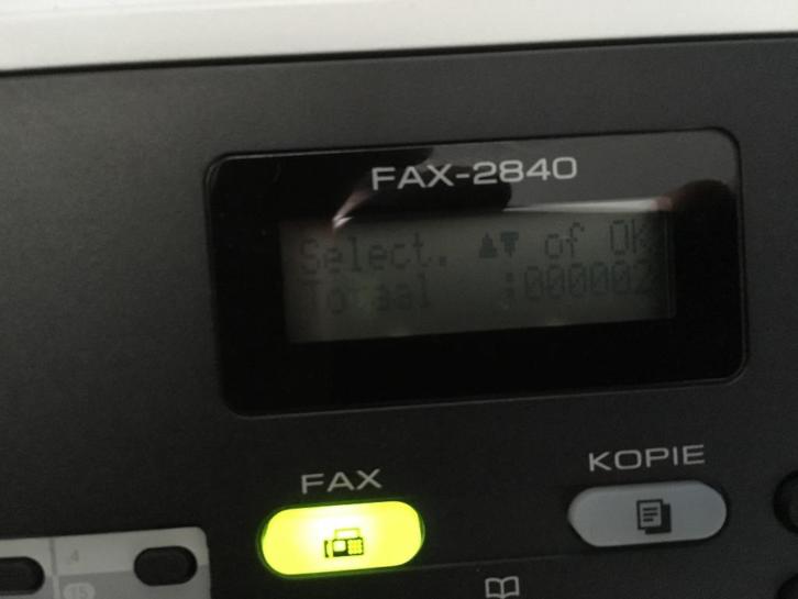 Brother 2840 (zgan) fax en copier
