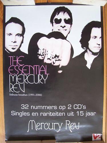 Mercury Rev The essential rare in-store poster Dutch only