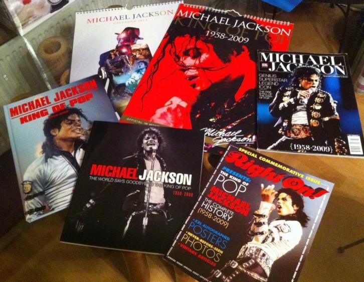 Michael Jackson pakket. Boeken, Magazine, Kalenders,Posters