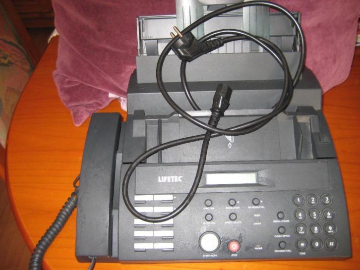 Fax met telefoon
