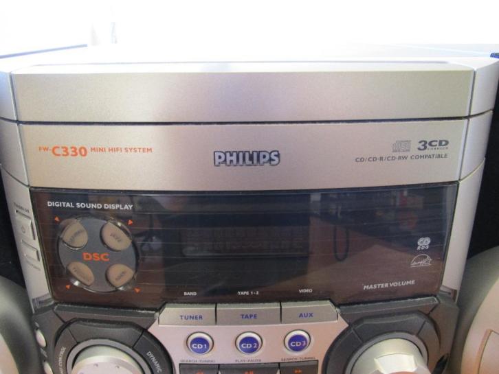 Philips CD mini Hi-Fi Systeem met afstandbediening FW-C330