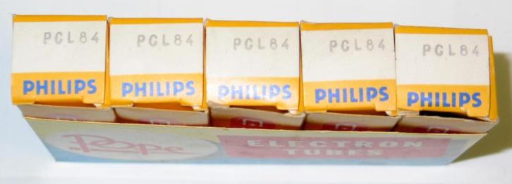 Buizen PL84 en PCL84 NOS Philips