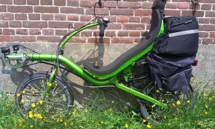 Groene Fuenda (Challenge) E-bike (ook voor kleine mensen)