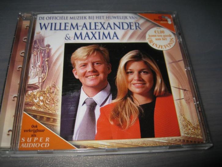 officiële muziek huwelijk van Wilem-Aleander & Maxima