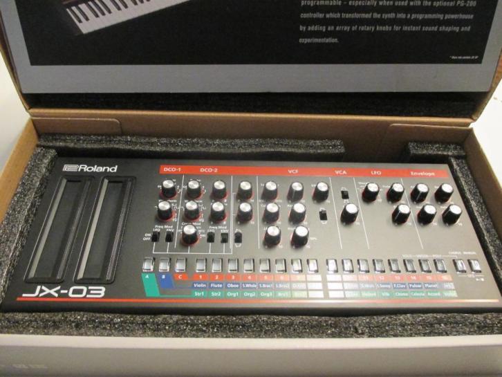 Roland JX-03 Used Products Breda