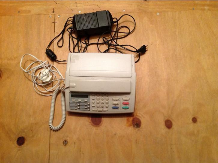 Fax apparaat, telefoon