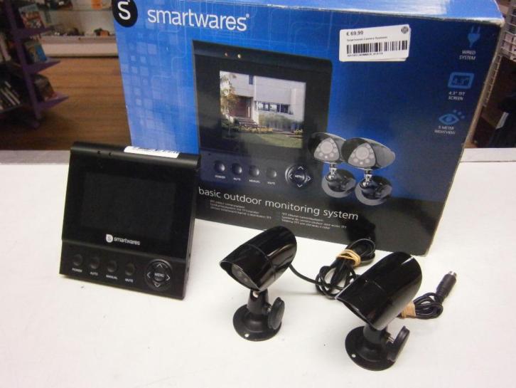 Smartwares CS72SEC Camera Set met 2 Camera's en 1 Scherm