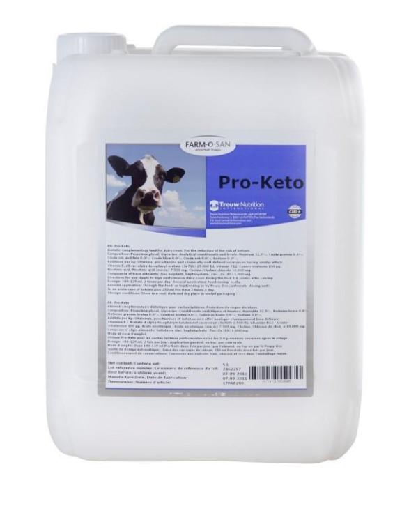 Pro-Keto 5 liter | propyleenglycol-ketose (propeller)