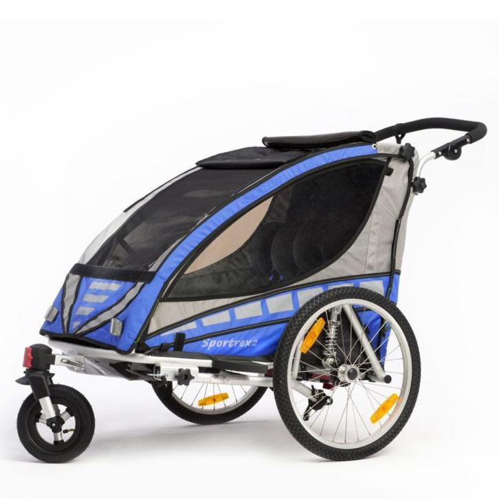 Sportrex2 | Fietskar en buggy met 2 zitplaatsen