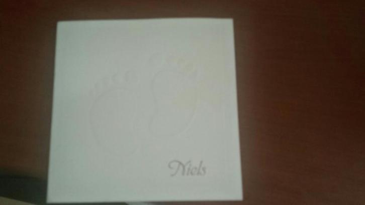 geboortekaartje Niels