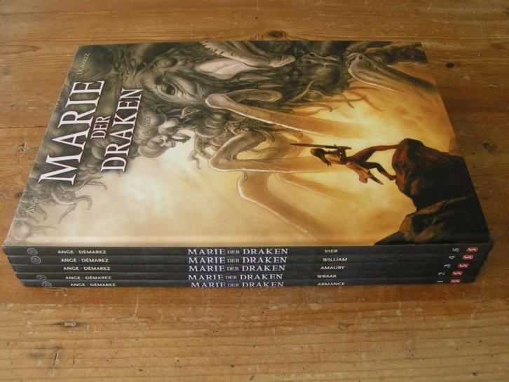 Marie der Draken ~ Complete serie hardcovers 1 t/m 5