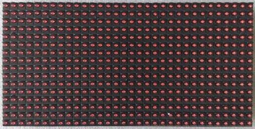 LED matrix module rood 10mm pitch