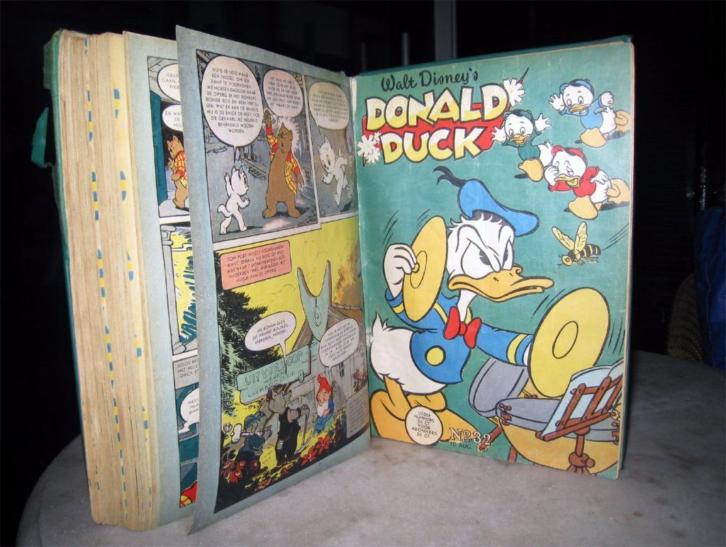 Ingebonden Donald Duck 6 maanden 1957