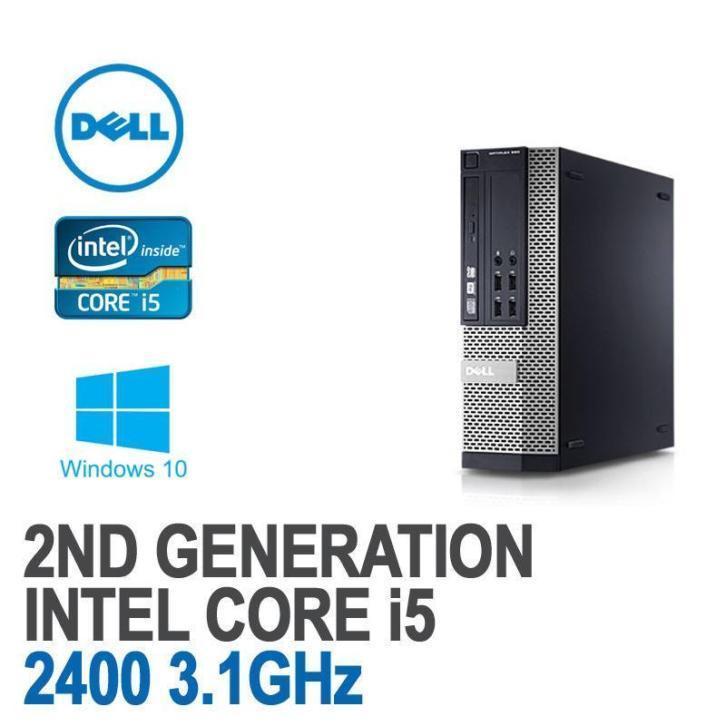 Dell Optiplex 790- i5-2400-6GB-160GB SSD-W7 Garantie