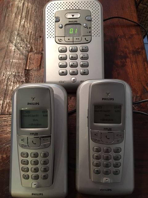 Philips Zenia Draadloze Telephone met een Antwoordapparaat