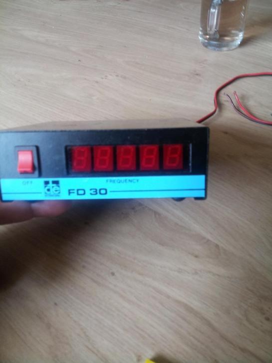 Frequency counter cte FD30 tot 30mhz