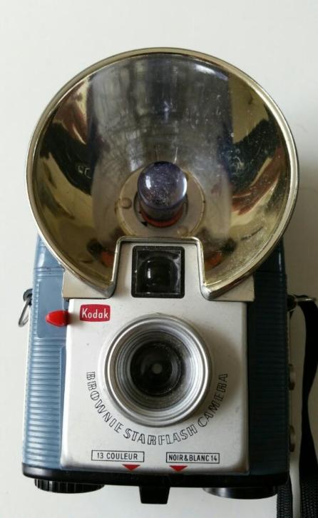 Kodak brownie starflash camera.