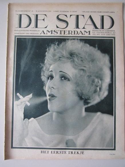 De Stad Amsterdam 5 oude weekbladen uit het jaar 1931 (4)