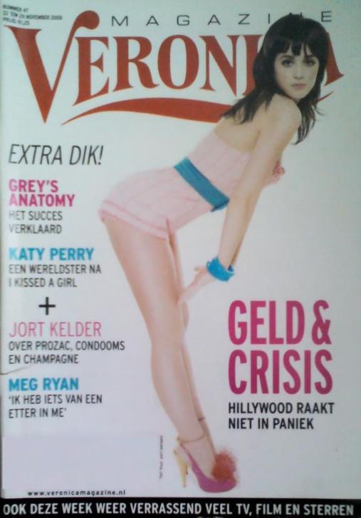 Veronica gids 2008 nr.47-Katy Perry-Meg Ryan-Gabriella Cilmi