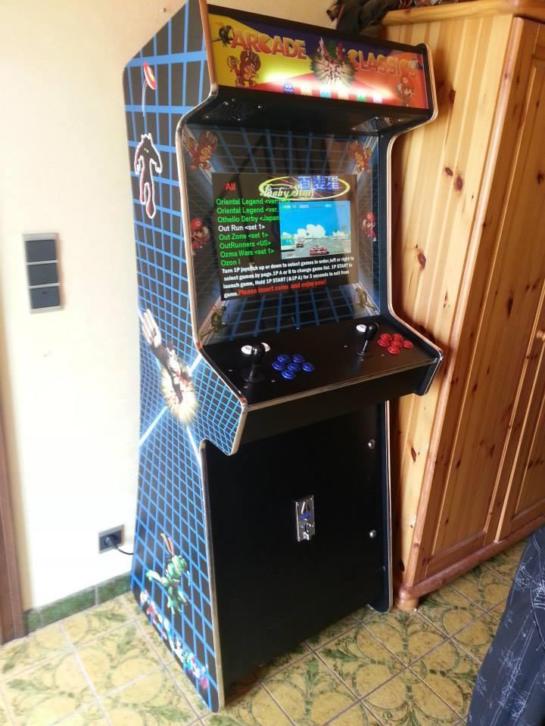 arcade cabinet 22 inch met meer dan 1000 games