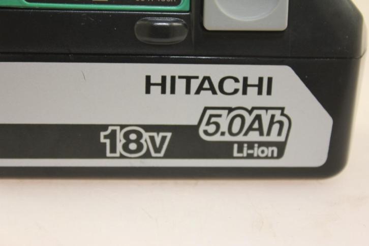 Hitachi DS 18DBEL 18V boor/schroefmachine met accu 18V 5.0 A