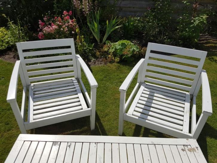 Tuinset 2 (lounge)stoelen en een tafel Stavelot Gratis zoekertjes