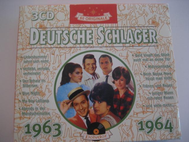 Deutsche schlager 3 cd 60 hits 1963/64