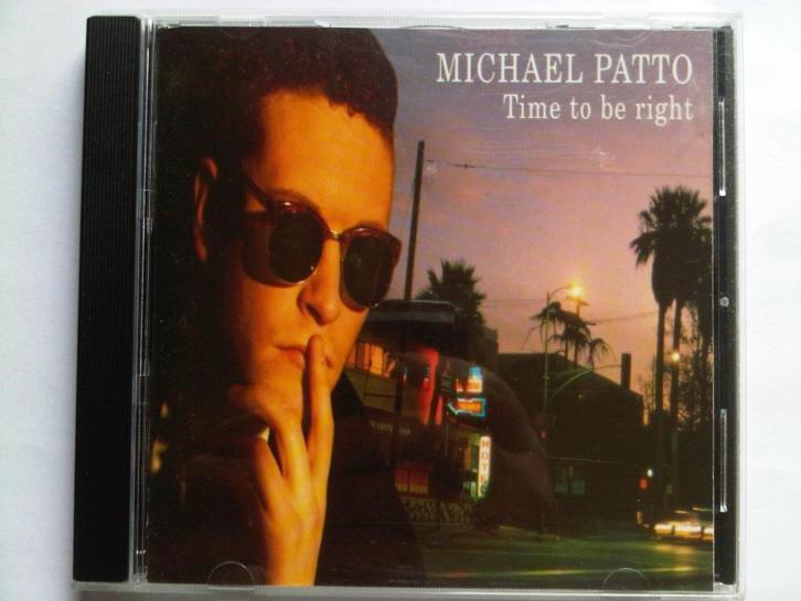 cd - Michael Patto - TIME TO BE RIGHT CD GERMAN IMAGINE 1991