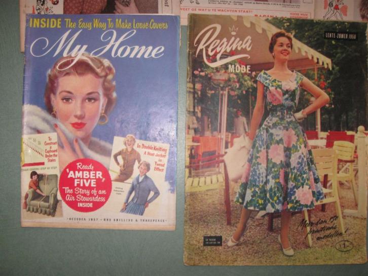 oud tijdschriften van oa DE LACH uit de jaren 50