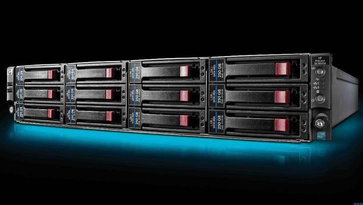 HP Proliant DL180s G5 storage server