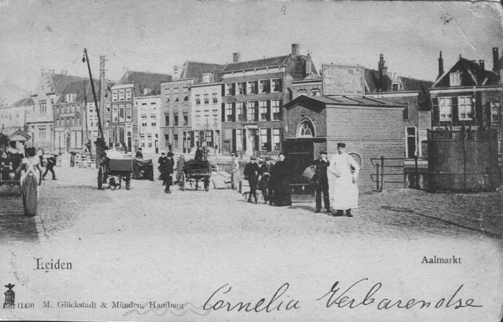 Leiden - Aalmarkt - 1904