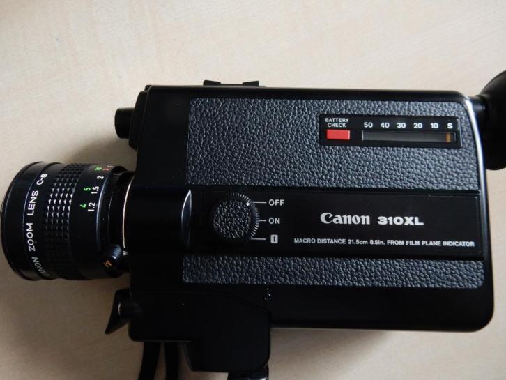 Canon filmcamera 310 XL super 8